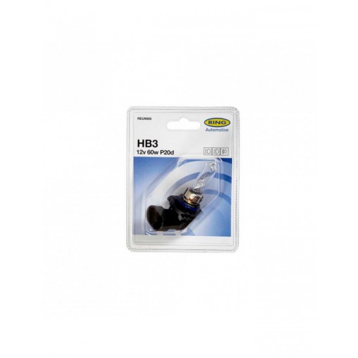 1 ampoule HB3 12V 60W P20D (blister 1) RING