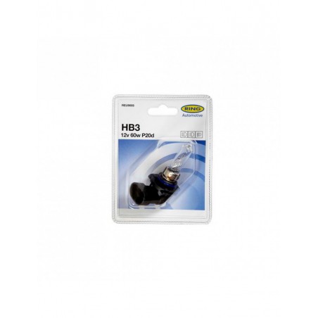 1 ampoule HB3 12V 60W P20D (blister 1) RING