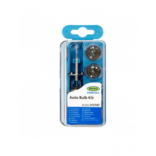 Coffret ampoule H1/H7 + fusibles Ring
