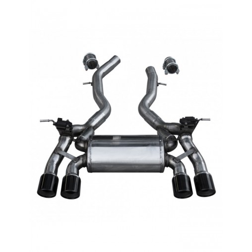 Terminal inox à valve 2x90mm X-Race pour BMW F28 M4 Coupé 3.0 431cv 2013- Terminal inox à valve 2x90mm X-Race pour BMW F28 M4 Coupé 3.0 431cv 2013-