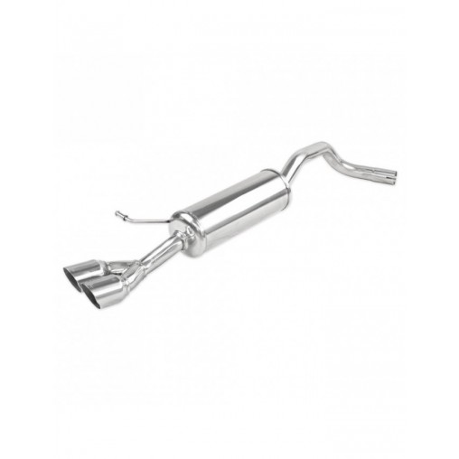 Terminal inox 2x80mm Racing SKODA FABIA NJ 1.2 TSI 90-110cv 2014- Terminal inox 2x80mm Racing SKODA FABIA NJ 1.2 TSI 90-110cv 2014-