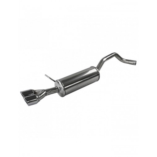 Terminal inox 2x80mm X-Race SEAT IBIZA SC 6J 1.2 Tsi FR 110cv 2015- Terminal inox 2x80mm X-Race SEAT IBIZA SC 6J 1.2 Tsi FR 110cv 2015-