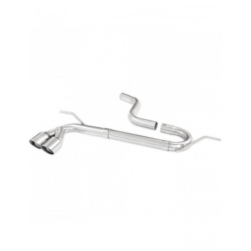 Terminal inox libre 2x80mm Racing VOLKSWAGEN GOLF 7 2.0 GTD 184cv 2013- diam.55 Terminal inox libre 2x80mm Racing VOLKSWAGEN GOLF 7 2.0 GTD 184cv 2013- diam.55
