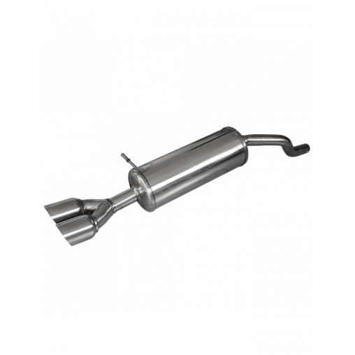 Terminal inox 2x80mm Racing RENAULT CLIO 4 1.5 Dci 75cv 2015- D40 Terminal inox 2x80mm Racing RENAULT CLIO 4 1.5 Dci 75cv 2015- D40