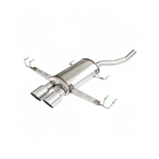 Terminal inox 2x100mm Racing HONDA CIVIC 1.5 Turbo 182cv 2018- Terminal inox 2x100mm Racing HONDA CIVIC 1.5 Turbo 182cv 2018-