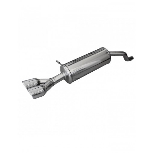 Terminal inox 2x80mm X-Race RENAULT CLIO 4 1.5 Dci 75cv 2015- D40 Terminal inox 2x80mm X-Race RENAULT CLIO 4 1.5 Dci 75cv 2015- D40