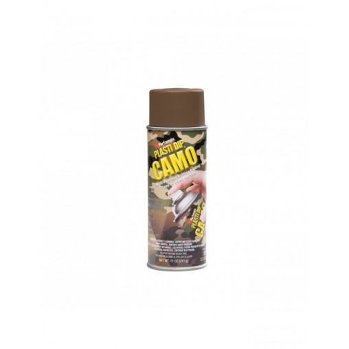 Aérosol élastomère PLASTIDIP Camo Marron 400mL