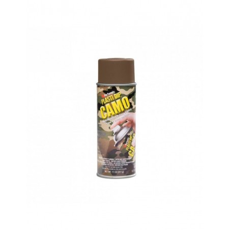 Aérosol élastomère PLASTIDIP Camo Marron 400mL