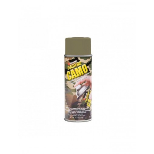 Aérosol élastomère PLASTIDIP Camo Vert 400mL