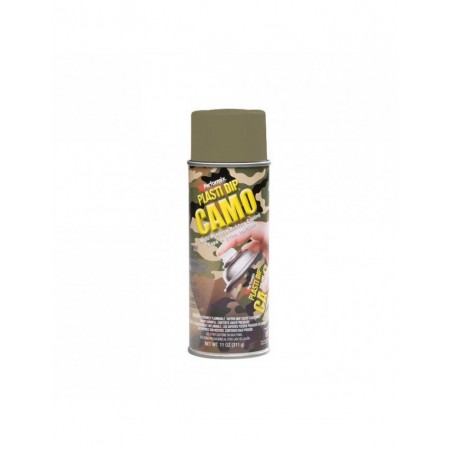 Aérosol élastomère PLASTIDIP Camo Vert 400mL