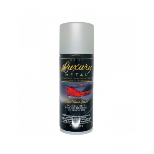 Aérosol élastomère PLASTIDIP blanc aluminium satiné 400mL