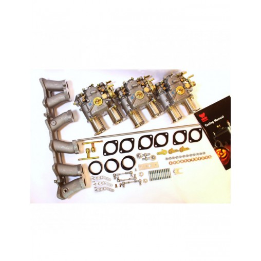 Kit Admission Weber 3x 45DCOE 240Z/260Z/280Z Rond