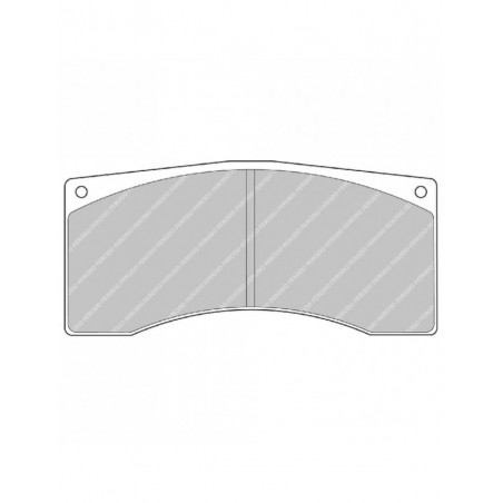 Plaquettes de frein Ferodo DS3.12 étrier ALCON