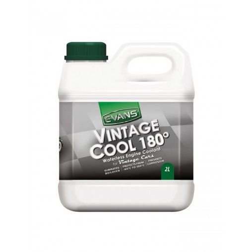 Liquide de Refroidissement Sans Eau EVANS Vintage Cool pour véhicules d'avant guerre 2 Litres Liquide de Refroidissement Sans Eau EVANS Vintage Cool pour véhicules d'avant guerre 2 Litres