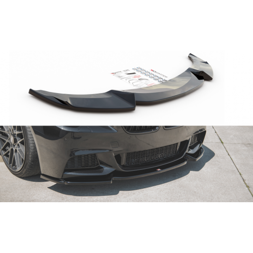 MAXTON Lame Du Pare-Chocs Avant V.3 BMW 5 F10/F11 M-Pack MAXTON Lame Du Pare-Chocs Avant V.3 BMW 5 F10/F11 M-Pack