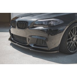 MAXTON Lame Du Pare-Chocs Avant V.4 BMW 5 F10/F11 M-Pack