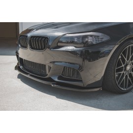 MAXTON Lame Du Pare-Chocs Avant V.4 BMW 5 F10/F11 M-Pack MAXTON Lame Du Pare-Chocs Avant V.4 BMW 5 F10/F11 M-Pack