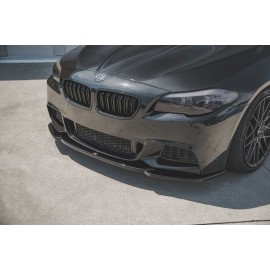 MAXTON Lame Du Pare-Chocs Avant V.4 BMW 5 F10/F11 M-Pack MAXTON Lame Du Pare-Chocs Avant V.4 BMW 5 F10/F11 M-Pack