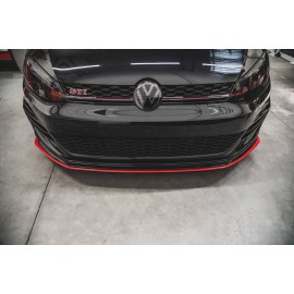 MAXTON Lame Du Pare-Chocs Avant VW Golf 7 GTI TCR