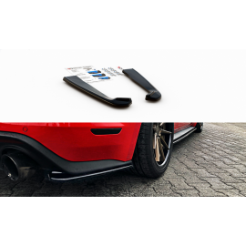 MAXTON Lames De Pare-Chocs Arrière Latérales Ford Mustang Mk. 6 Facelift MAXTON Lames De Pare-Chocs Arrière Latérales Ford Mustang Mk. 6 Facelift