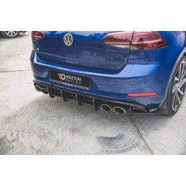 MAXTON Sport Durabilité Central Diffuseur Arriere VW Golf 7 R Facelift MAXTON Sport Durabilité Central Diffuseur Arriere VW Golf 7 R Facelift