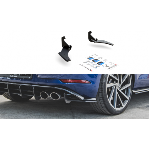 MAXTON Sport Durabilité Lame Du Pare Chocs Arriere VW Golf 7 R Facelift MAXTON Sport Durabilité Lame Du Pare Chocs Arriere VW Golf 7 R Facelift