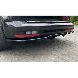 MAXTON Central Arriere Splitter (avec une barre verticale) Volkswagen Caddy Mk. 4 MAXTON Central Arriere Splitter (avec une barre verticale) Volkswagen Caddy Mk. 4