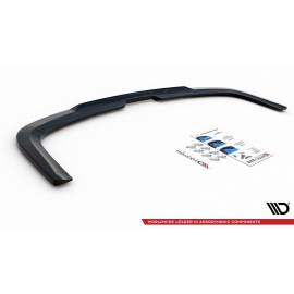 MAXTON Central Arriere Splitter (avec une barre verticale) Volkswagen Caddy Mk. 4