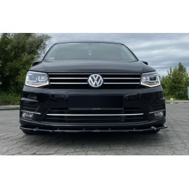 MAXTON Lame Du Pare-Chocs Avant Volkswagen Caddy Mk. 4 MAXTON Lame Du Pare-Chocs Avant Volkswagen Caddy Mk. 4