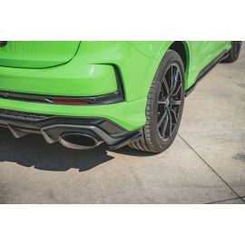 MAXTON Lames De Pare-Chocs Arrière Latérales Audi RSQ3 F3 MAXTON Lames De Pare-Chocs Arrière Latérales Audi RSQ3 F3