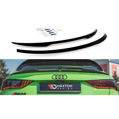 MAXTON Spoiler Cap Audi RSQ3 Sportback F3 MAXTON Spoiler Cap Audi RSQ3 Sportback F3