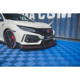 MAXTON Sport Durabilité Lame Du Pare-Chocs Avant Honda Civic X Type-R MAXTON Sport Durabilité Lame Du Pare-Chocs Avant Honda Civic X Type-R