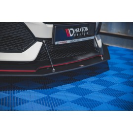 MAXTON Sport Durabilité Lame Du Pare-Chocs Avant Honda Civic X Type-R MAXTON Sport Durabilité Lame Du Pare-Chocs Avant Honda Civic X Type-R