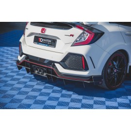 MAXTON Sports Durabilité Diffuseur Arrière Complet Honda Civic X Type R