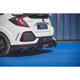 MAXTON Sports Durabilité Diffuseur Arrière Complet Honda Civic X Type R MAXTON Sports Durabilité Diffuseur Arrière Complet Honda Civic X Type R