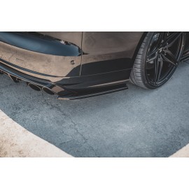 MAXTON Lames De Pare-Chocs Arrière Latérales V.2 Audi S8 D4 Facelift MAXTON Lames De Pare-Chocs Arrière Latérales V.2 Audi S8 D4 Facelift