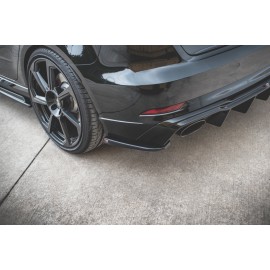 MAXTON Lames De Pare-Chocs Arrière Latérales V.2 Audi RS3 8V Sportback Facelift