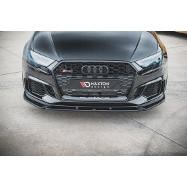 MAXTON Lame Du Pare-Chocs Avant V.4 Audi RS3 8V Facelift MAXTON Lame Du Pare-Chocs Avant V.4 Audi RS3 8V Facelift