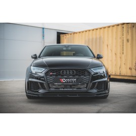 MAXTON Lame Du Pare-Chocs Avant V.4 Audi RS3 8V Facelift