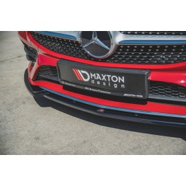 MAXTON Lame Du Pare-Chocs Avant V.2 Mercedes-Benz CLA AMG-Line C118 MAXTON Lame Du Pare-Chocs Avant V.2 Mercedes-Benz CLA AMG-Line C118