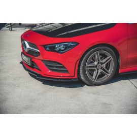 MAXTON Lame Du Pare-Chocs Avant V.2 Mercedes-Benz CLA AMG-Line C118 MAXTON Lame Du Pare-Chocs Avant V.2 Mercedes-Benz CLA AMG-Line C118
