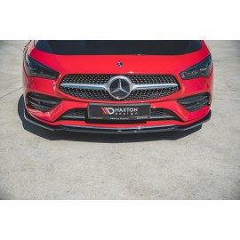 MAXTON Lame Du Pare-Chocs Avant V.1 Mercedes-Benz CLA AMG-Line C118