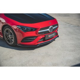 MAXTON Lame Du Pare-Chocs Avant V.1 Mercedes-Benz CLA AMG-Line C118 MAXTON Lame Du Pare-Chocs Avant V.1 Mercedes-Benz CLA AMG-Line C118