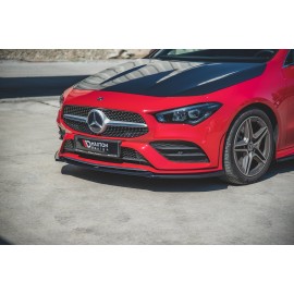 MAXTON Lame Du Pare-Chocs Avant V.1 Mercedes-Benz CLA AMG-Line C118 MAXTON Lame Du Pare-Chocs Avant V.1 Mercedes-Benz CLA AMG-Line C118