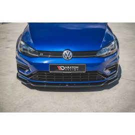 MAXTON Lame Du Pare-Chocs Avant V.9 VW Golf 7 R Facelift