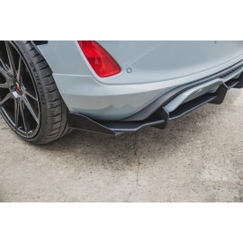 MAXTON Sports Durabilité Diffuseur Arrière Complet + Flaps Ford Fiesta Mk8 ST