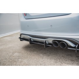 MAXTON Sports Durabilité Diffuseur Arrière Complet + Flaps Ford Fiesta Mk8 ST