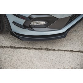 MAXTON Sport Durabilité Lame Du Pare-Chocs Avant + Flaps Ford Fiesta Mk8 ST / ST-Line