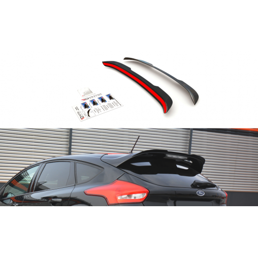MAXTON Spoiler Cap Ford Focus ST-Line Mk3 FL MAXTON Spoiler Cap Ford Focus ST-Line Mk3 FL