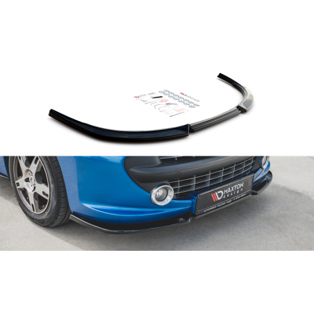 MAXTON Lame Du Pare-Chocs Avant Peugeot 207 Sport